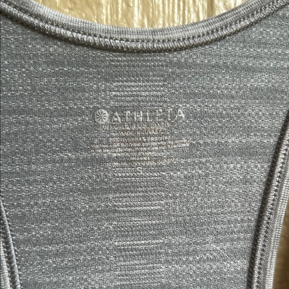 Athleta Heather Gray Speedlight Racerback Tank - Picture 3 of 6